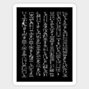 The Ancient Egyptian Language Sticker